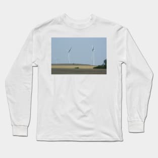 Kansas Country Electric Windmill's Long Sleeve T-Shirt